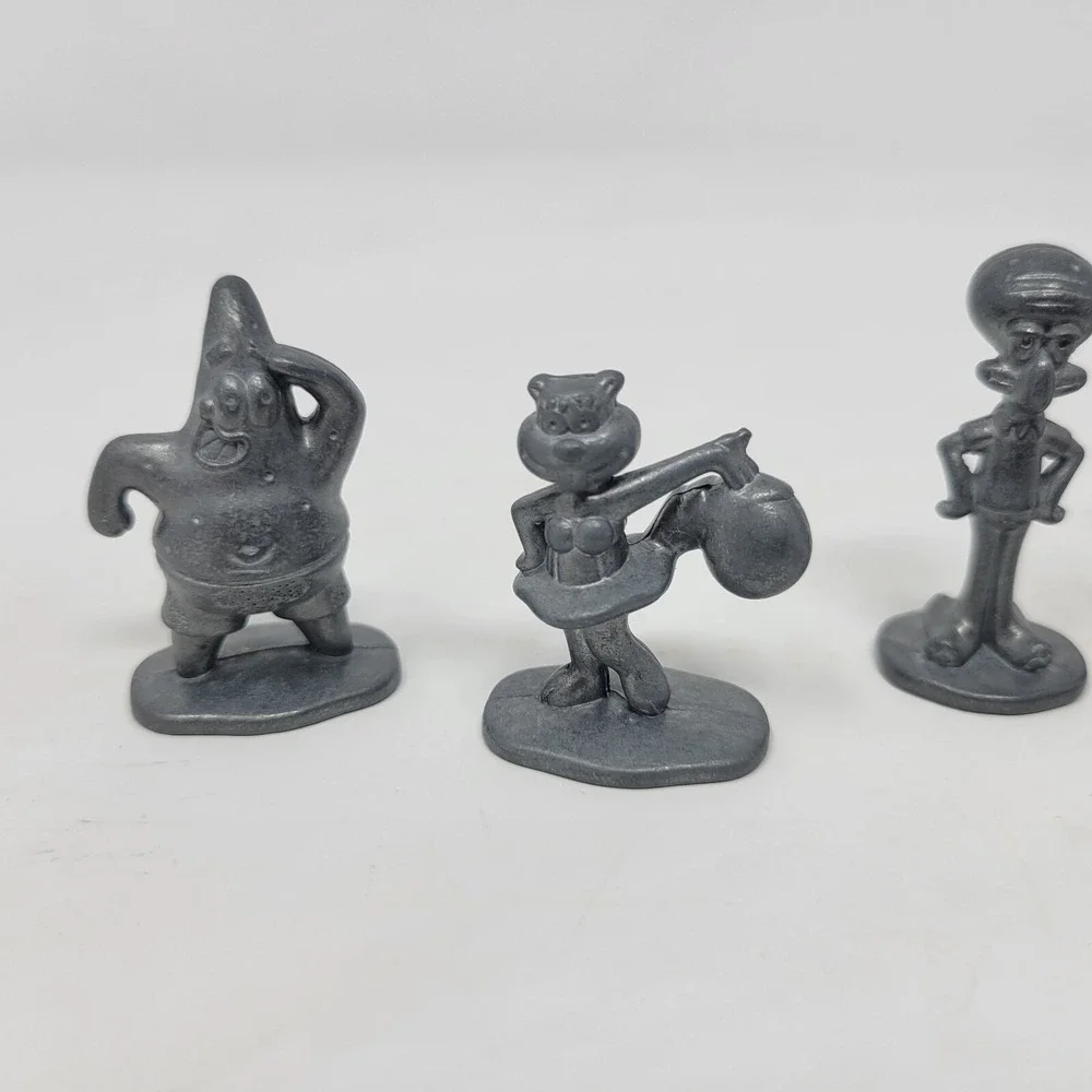 2005 Monopoly Spongebob Squarepants Replacement Pieces –(NO‎ SPONGEBOB)